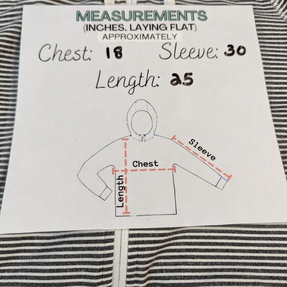 Kyodan Striped Hooded Zip Up Jacket Size Large - Picture 7 of 7